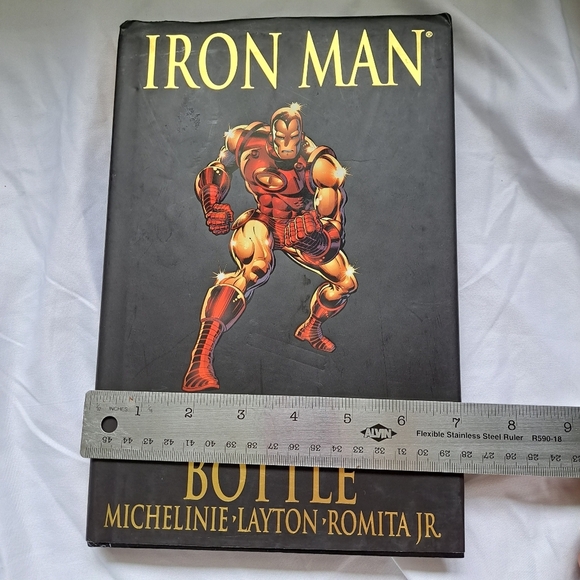 Iron Man: Demon in a Bottle Hardcover w/ Dust Jacket Michelinie & Layton Jr - Picture 10 of 10